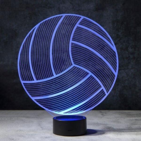 Luminária Decoração 3D Voleibol + Frete Grátis + Envio Imediato + Brinde