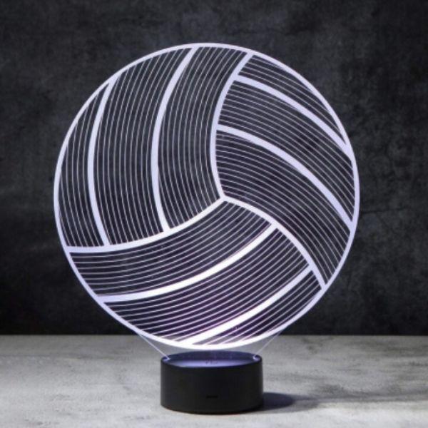 Luminária Decoração 3D Voleibol + Frete Grátis + Envio Imediato + Brinde