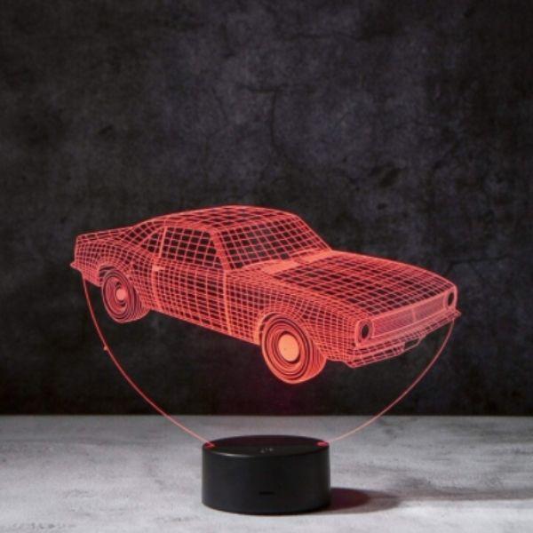 Luminária Decoração 3D Carro Clássico + Frete Grátis + Envio Imediato + Brinde