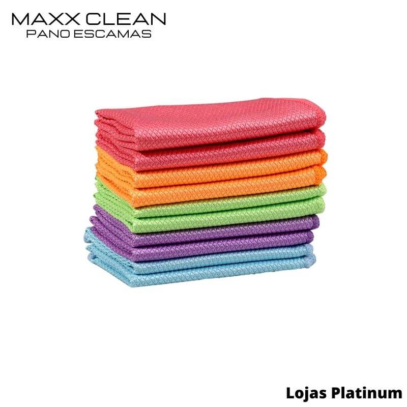 Super Pano Escamas - Maxx Clean - Frete Grátis + Envio Imediato (Kit com 5)